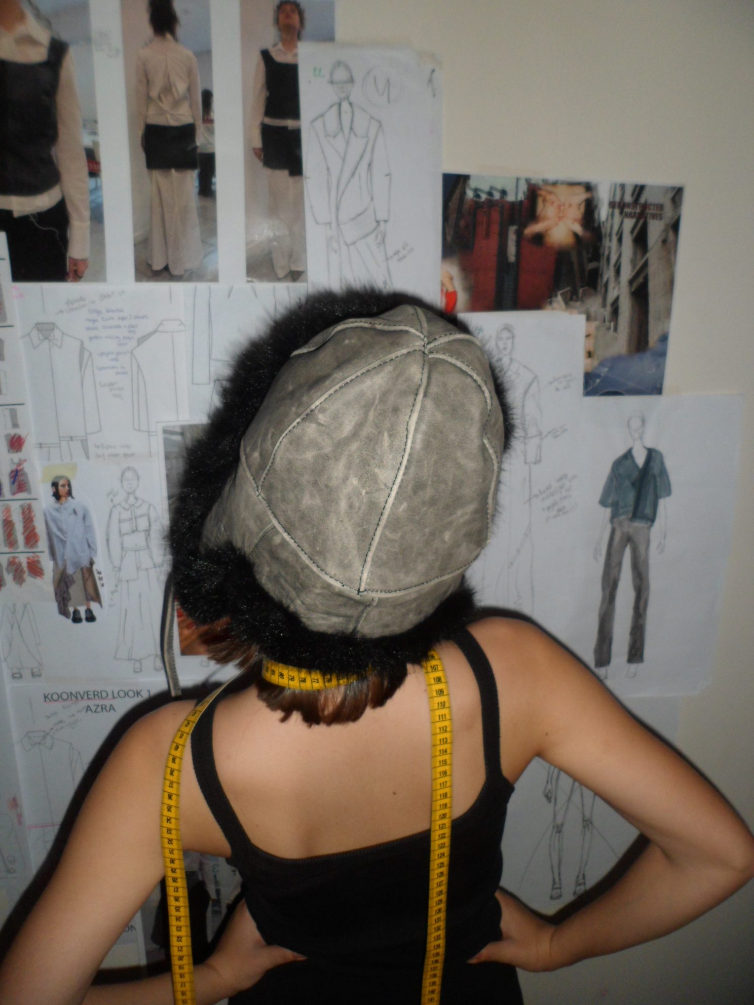Portrait of fashion designer Azra Sevim